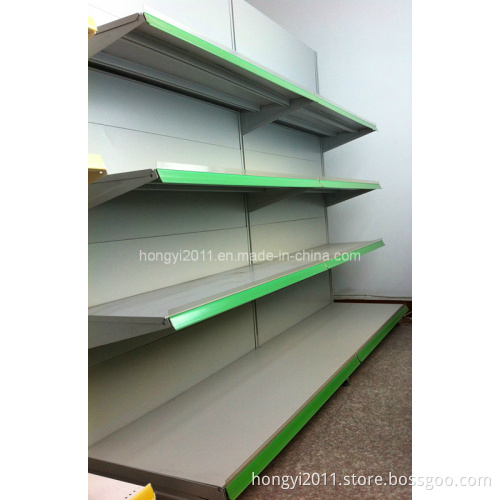 Single Side Supermarket Shelf